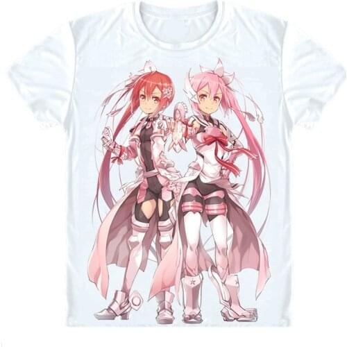 Yuki Yuna is a Hero T-Shirts Multi-style Short Sleeve Shirts Yuuki Yuuna Yuki Yuna wa Yusha de Aru Yuna Yuki Cosplay Shirt