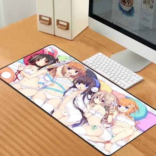 Cute sexy mouse pad super creative tide big game computer keyboard office long table mat kawaii desk girl bedroom bedromouse pad