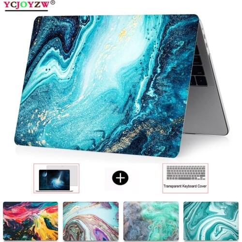 Marble Laptop Case For Apple MacBook 2020 new Air Pro Retina 11 12 13 15 16 inch Touch Bar Shell Sleeve