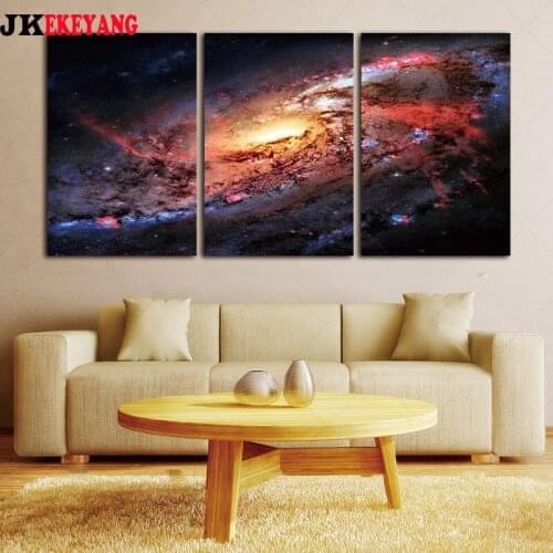 3pcs 5D Diy round/square diamond painting Beautiful starry sky Diamond Mosaic Embroidery cross stitch Y4215