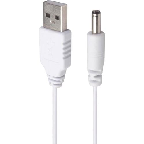 NEW USB to DC 3.5mm Power Cable USB A Male to 3.5 Jack Charging Cable For HUB USB Fan Lamp Speaker DC Power Adapter Cable 1M