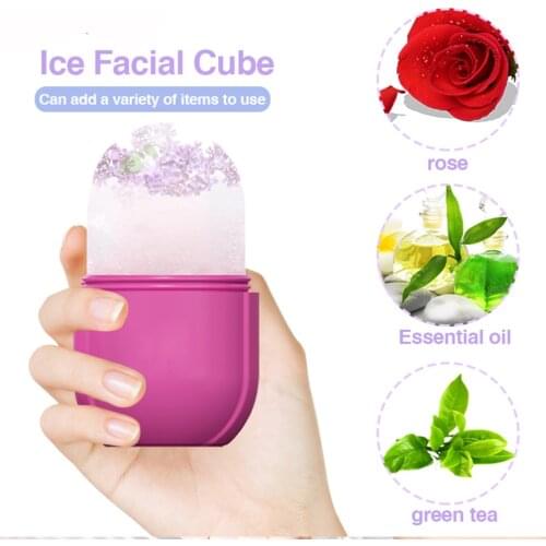 New Cooling Cleansing Pore Shrinking and Face Lift Ice For Face Roller Massager Globes Facial Treatment Skin Beauty Care Tools