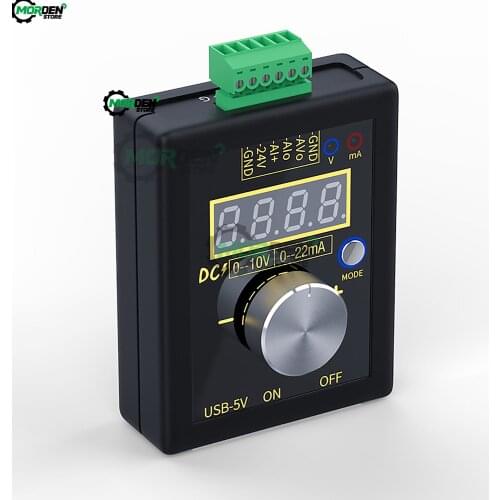 New Digital 4-20mA 0-10V Voltage Signal Generator 0-20mA Current Transmitter Electronic Measuring Instrument Dropship