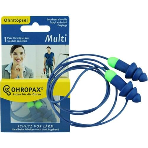 For Germany Ohropax Silicone Comfortable Earplugs Adult Unisex Wired Swimming Study Sleep Noise Reduce Ear Protector Earplugs