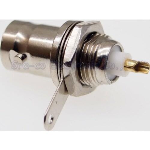 10pcs Soldering Type BNC Connector Q9 Female socket for Coaxial RG59 Cable CCTV Camera System