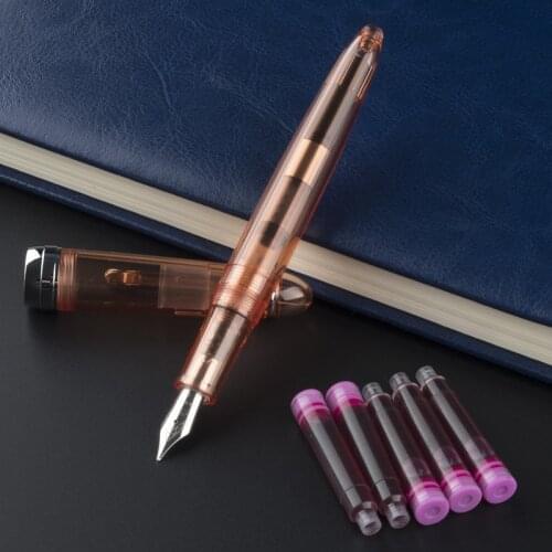 Luxury quality Jinhao 992 Mixed colors Business Office Fountain Pen student School Stationery Supplies ink nibs for fountain pen