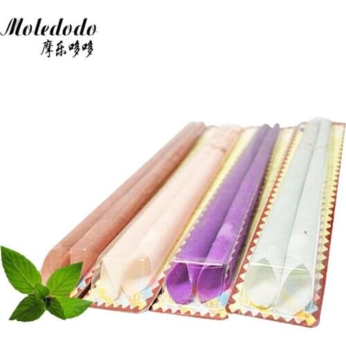 10Pairs Aroma Ear Wax Cleaner Removal Coning Fragrance Ear Candles Healthy Care Ear Care Random Color Ear Candle D50