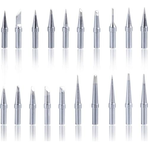 10Pcs WELLER Tip Universial High Quality Lead Soldering Iron Tip ETA/B/C,ETAA/BB/CC,ETT,ETR,ETS,ETKN Types