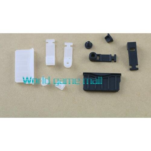 15sets/lot Anti-Dust Plug Earphone jack Charging Dock Dust Proof Protector Cap for New 3DS 3DSXL/LL 3DSXL 3DSLL 3DS