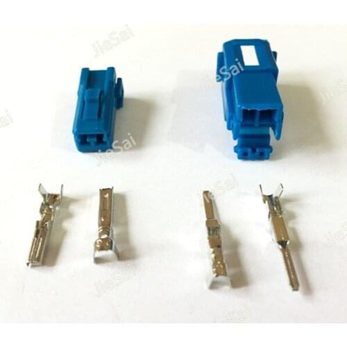2 Pin 174463-1 Female And Male Plastic Housing Automotive Connector Auto Plug