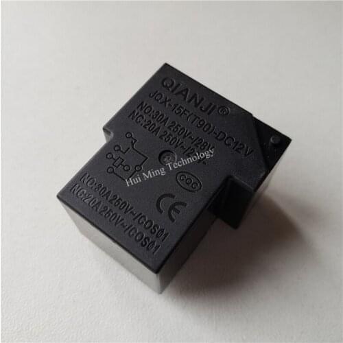 5pcs Relay JQX-15F(T90)-DC12V 250V 30A relay 6 pin relay power relay components