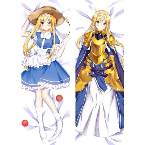 Anime Cartoon Sword Art Online Sexy Body Hugging Pillows Cases Cover Pillowcase Poszewki Dakimakura Cosplay Pillow 910053