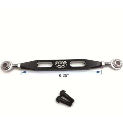 Aftermarket free shipping motorcycle parts Black Slotted Flame Skull Short Gear Shift Linkage For Harley 2004-later XL model