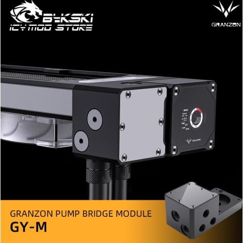 Bykski Granzon GH Series Radiator Bridge Module PMD3 Pump ITX Case Water Cooling AIO Connector Heatsink Pume All in One GY-M