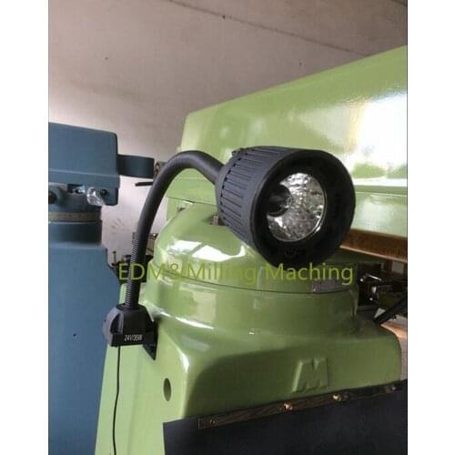 1PC Milling Machine 24V 35W Head light Black Quartz Light For CNC Bridgeport Mill service