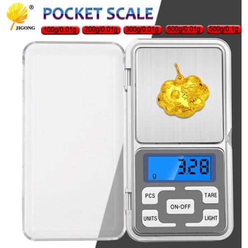 200g 300g 500g 0.01g 0.1g Mini Electronic Scales Pocket Digital Scale for Gold Sterling Silver Jewelry Balance Gram