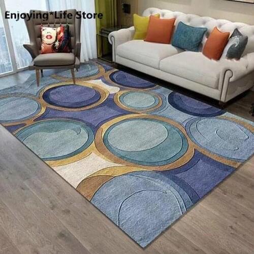 Retro Creative Large Carpets Non-slip Tatami Mats Bedroom Home Lving Room Rug Floor Rugs Childrens Non-slip Mat Area Rug