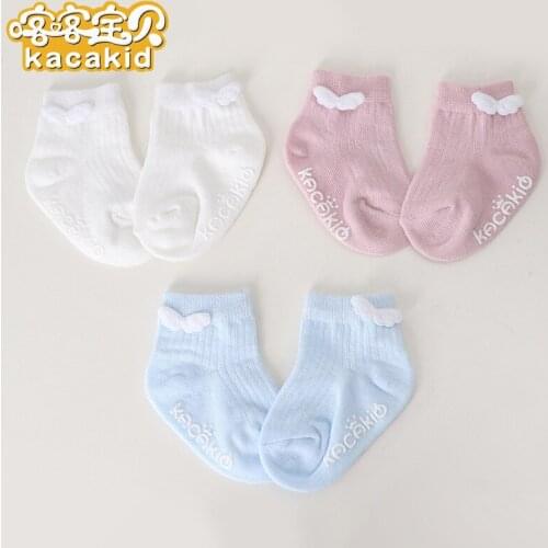 KACAKID Official Store New Unisex Baby Socks Angle Style Boys Girls Baby Socks Cotton Kacakid Baby Socks Comfort Baby Socks 1282