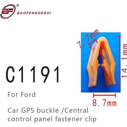 Car GPS Buckle For Ford Auto Accessories Central Control Panel Fastener Clip
