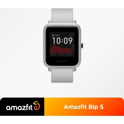 New Amazfit Bip S Global Version Smartwatch 5ATM Waterproof GPS GLONASS Smart Watch for android IOS Phone