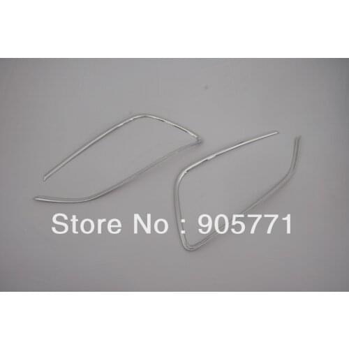 High Quality Chrome Front Fog Light Cover for Hyundai Santa Fe 2013