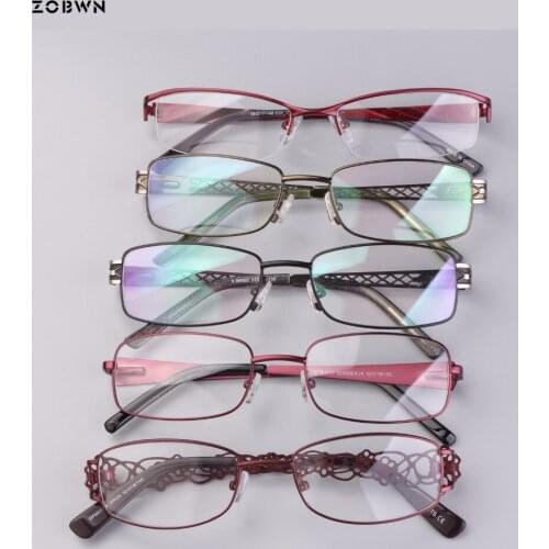 Mix wholesale women Fashion optical galsses Compute can put anti blue lens prescriptionMen EyeGlasses Unisex Optical Eyewear