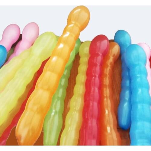 100Pcs/Pack New Fashion Helium Long gourd Latex Balloons Wedding Birthday Party Decoration Balloons toy Wholesale