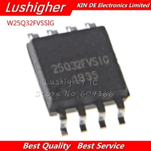 100PCS W25Q32FVSSIG SOP8 25Q32 SMD 25Q32FVSIG SOP W25Q32 new original IC