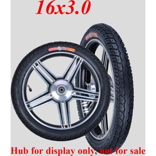 16x3.0 Tire Electric Bicycle Motorcycle CST Anti-skid Rhinoceros 75-305 Inner and Outer Tyre