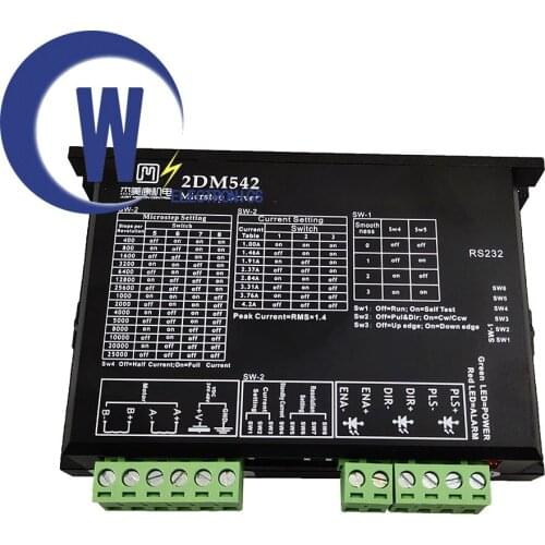 2DM542-N two-phase stepper motor driver 42/57 stepper motor controller DC24V-48V 17/23 stepper motor driver JMC genuine