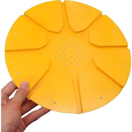 8 Way Circular Door Exit Disc Beehive Door 8 Ways Escape Door Beehive Gate Round Disc Beekeeping Supplies Bees Equipment Device