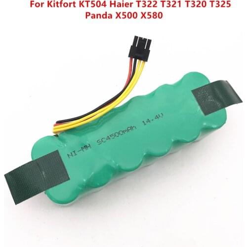 Battery for Kitfort KT504 Haier T322 T321 T320 T325/Panda X500 X580/Ecovacs Mirror CR120/Dibea X500 X580 Robotic Vacuum cleaner