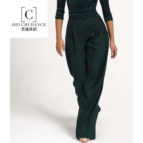 New ballroom waltz modern dance trousers dance competition standard ballroom dancing clothes Latin pants