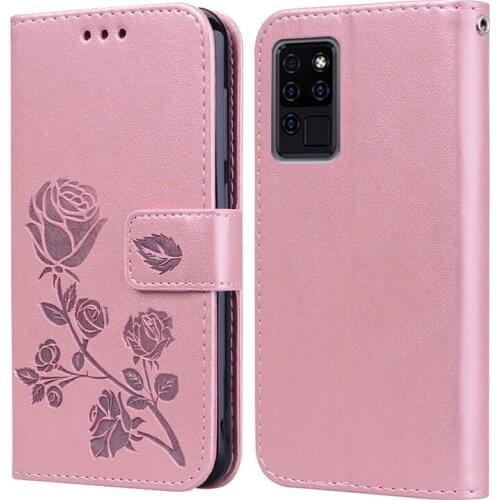 Cute Rose Flower Leather Flip Phone Case For BQ 5031G Fun 5533G Fresh 5745L Clever Wallet Women Cover For BQ 6430L Aurora Hoesje