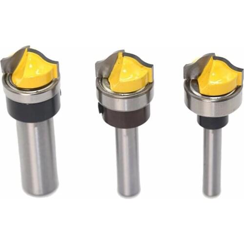1pc 6 1/4 8mm 1/2" Faux Panel Ogee Router Bit Arc-shaped Riving Bit Tungsten Carbide Woodworking Milling Cutter for Wood MC01016