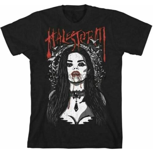 Hot Vtg HALESTORM Vampire T-Shirt reprint