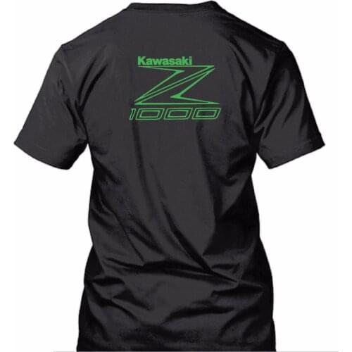 Newest MenS Fashion Harajuku Funny Tee Shirts z1000 New Logo T-Shirt High-Quality Motorcycle Tee Shirts