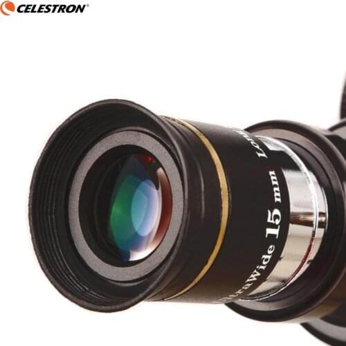 CELESTRON 66 Degrees Ultra Wide 15mm Telescope Eyepiece Parts Wide Angle Eyepiece Astronomical Telescope Eyepiece