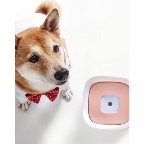 47oz Pet Drinking Machine Slow Feeder with Floating Plate Non-sprinkling Design Waterproof Edge Strip Pet Drinking Bowl