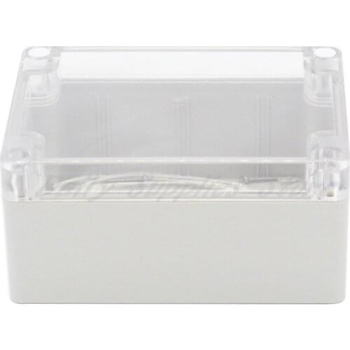 1pcs 115x90x55MM Waterproof Cover Clear Plastic Electronic Project Box Enclosure Case