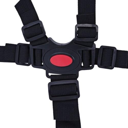 Children Baby Belt Stroller Pushchair Child Dining Chair Buggy Harness Universal 5 Point Harness Pram Strap Safe Belt Accessorie