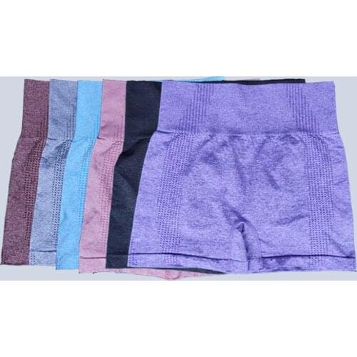 Women Push Up Yoga Shorts Leggings Female Fitness Solid Color Sexy High Waist Workout Underwear Women Summer Athletic sportswear