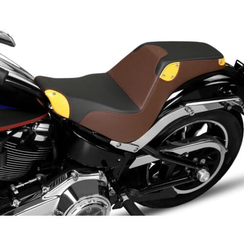 Motorcycle Driver Passenger Seat Fit For Harley Softail Standard FXST FXBB Street Bob 2018-2021