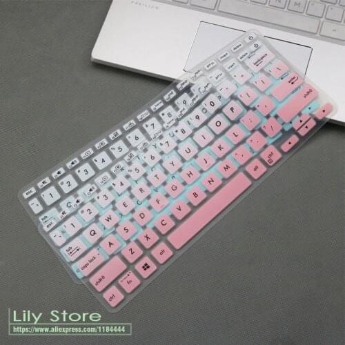 Silicone Laptop Keyboard Cover Skin Protector 14 Inch For ASUS Vivobook S412FL S412fa S412UA S412DA S412 FL FA DA UA 14