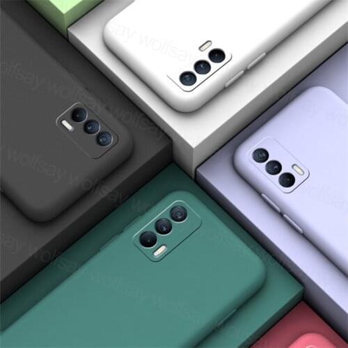 TPU Cover For Realme GT 5G Case For Realme GT 5G Cover Cases Shockproof Original Liquid Silicone Protetcive Bumper For Realme GT