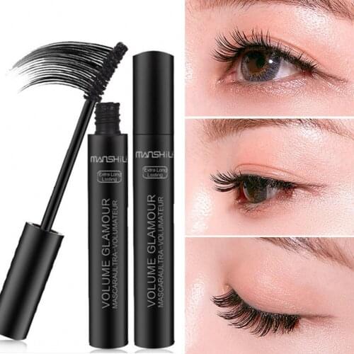 Professional Hot 3D Mascara Natural 3D Fiber Waterproof Black Mascara Eyelash Long Curling Lashes Extension Makeup Fluffy Volume