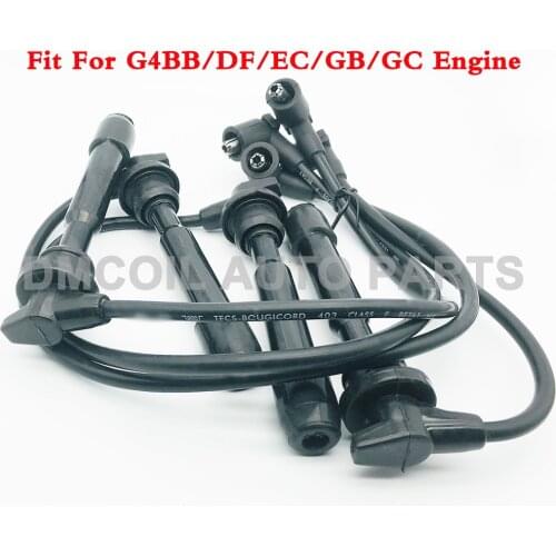 1 SET IGNITION WIRE FOR HYUNDAI COUPE ELANTRA LANTRA II MATRIX TRAJET TUCSON i30 KIA CARENS II CEE'D CERATO SPORTAGE 27501-23B00