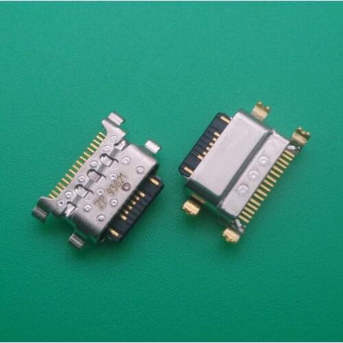 10pcs For Xiaomi Redmi K30 Charger Connector Parts Replacement Repair USB Dock Charging Port