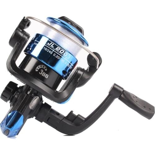 5.2:1 Fishing Wheel Spinning Reel 0.18/240 0.20/195 0.25/125 High Quality 40 Meters Line 6 Fishing Reels Fishing accessories