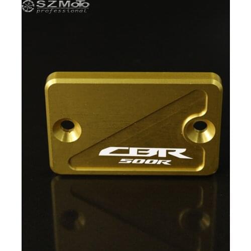 For HONDA CBR500R CBR 500R 2013-2017 2016 Aluminum Motorcycle Accessories Front Brake Master Cylinder Fluid Reservoir Cover CNC